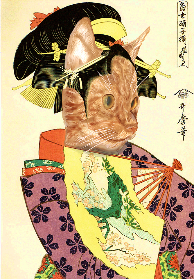 ukiyoe cat